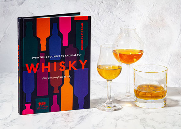 Everything You Need to Know About Whisky - Book and Glasses
