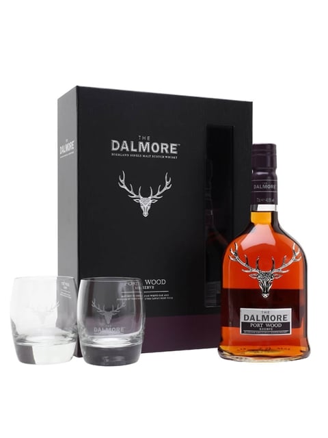 Dalmore Port Wood Reserve 2 Glass Set
