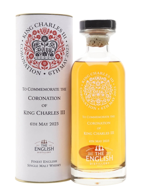 The English King Charles III Royal Coronation Bottling