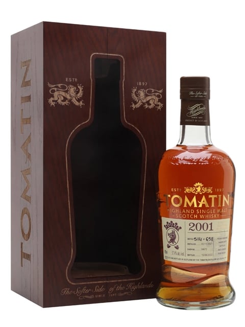 Tomatin 2001 20 Year Old PX Sherry Cask UK Exclusive